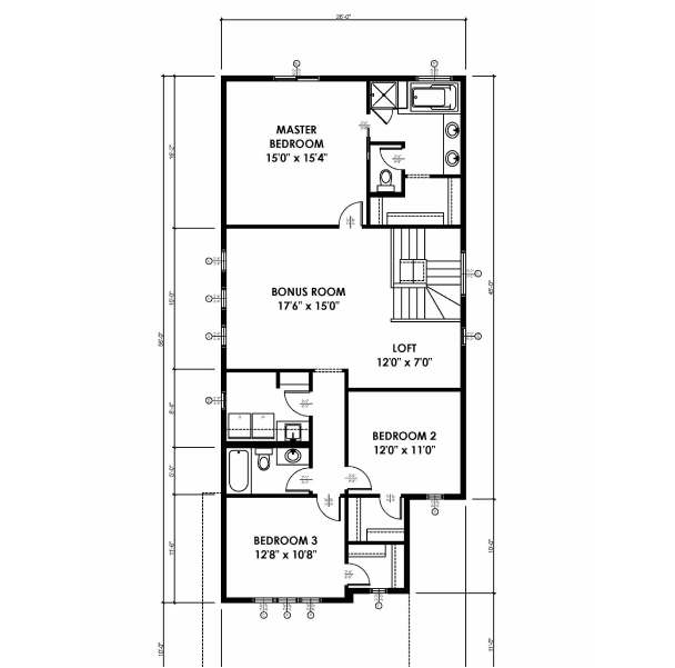 Top Floor - Floor plans